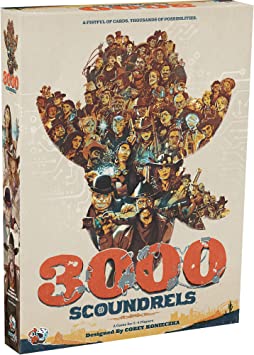 3000 Scoundrels board game